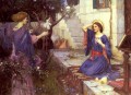 The annunciation Greek female John William Waterhouse